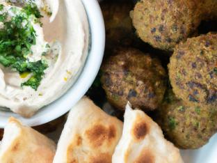 Falafel Plate (Vegan)