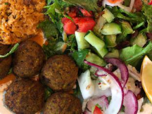 Allergen-Free Falafel Plate (Vegan)