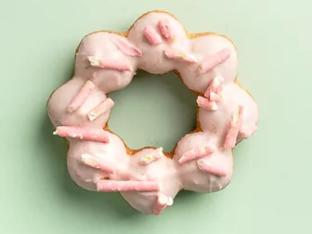 Strawberry Pocky Donut Strawberry Pocky Donut