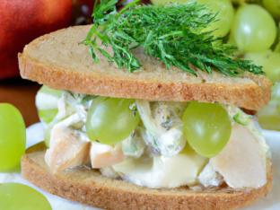 Gluten Free Chicken Salad Sandwich With Market Green Gluten Free Chicken Salad Sandwich With Market Green