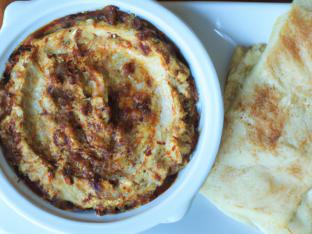 Vegetarian Moussaka Plate Vegetarian Moussaka Plate
