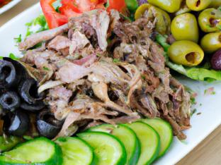 Gluten Free Halal Certified Combo Lamb and Chicken Shawarma Entree Salad Gluten Free Halal Certified Combo Lamb and Chicken Shawarma Entree Salad