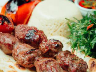 Gluten Free Halal Certified Lamb Shish Kebab Plate (No Pita Bread, No Hummus) Gluten Free Halal Certified Lamb Shish Kebab Plate (No Pita Bread, No Hummus)