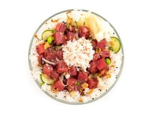 Regular Umami Ahi over White Rice