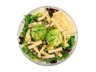 Avocado Rice bowl,Cucumber, Cabbage, Kale, Sweet Corn, Pickled Ginger, & Green Onion