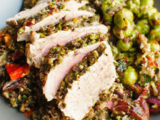 Dual Protein - Citrus Pork & Steak Grain Bowl Dual Protein - Citrus Pork & Steak Grain Bowl
