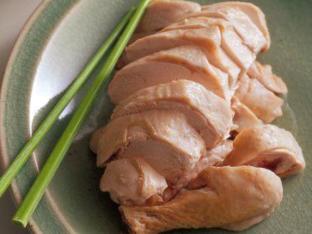 Poached Hainan Chicken Poached Hainan Chicken