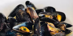 Steamed Mussels