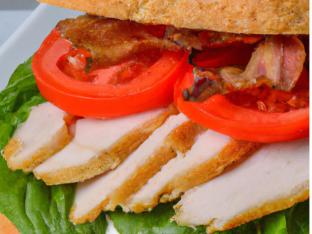 Gluten Free Chicken Philly BLT Sandwich