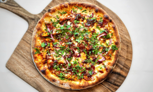 Large BBQ Chicken Pizza Large BBQ Chicken Pizza