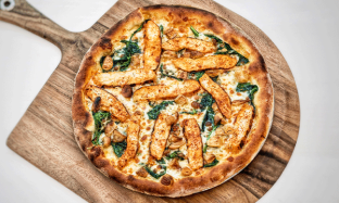 Gluten Free Pollo Pizza Gluten Free Pollo Pizza