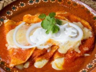 Enchiladas de Desayuno