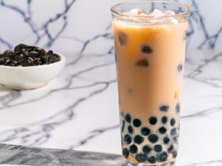 Dairy Free House milk tea with Pearl Boba [50% Sweet]