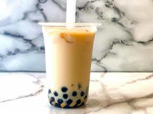 Jasmine milk tea With pearl Boba [50% Sweet]