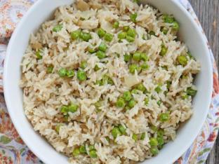 Side of Matar Rice Side of Matar Rice