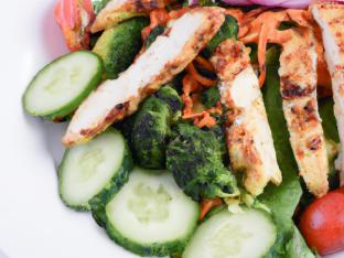 Grilled Chicken Salad With Ranch Dressing Grilled Chicken Salad With Ranch Dressing
