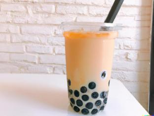 Okinawa Fresh Milk with Boba [16 oz 25% Sweet]