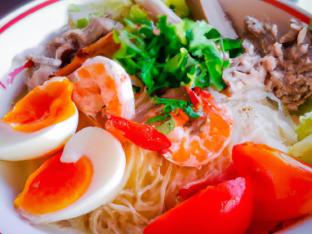 Tomato Crossing the Bridge Rice Noodle [18 oz]