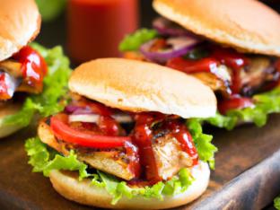Chicken Slider with BBQ Sauce