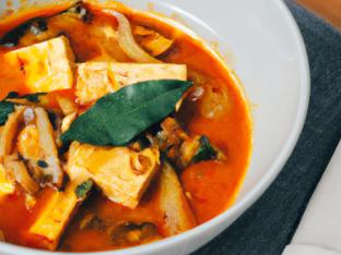 Red Curry with Tofu [16 oz]