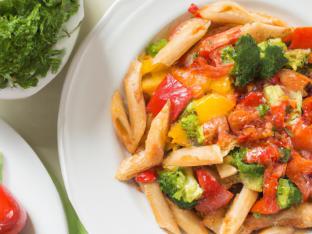 (GF) Penne with Mixed Veggies and Marinara Sauce [18 oz]