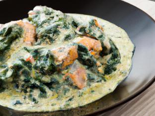 Salmon Palak