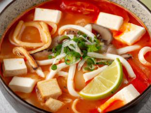 Tofu Udon Tom Yum [16 oz]