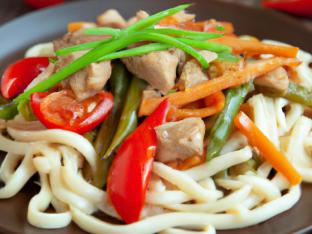 Pork Udon Drunken [16 oz]