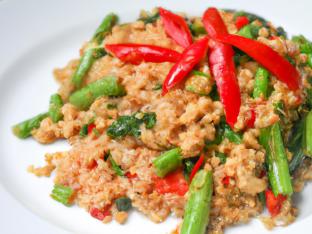 Chicken Chili Basil Fried Rice [16 oz]