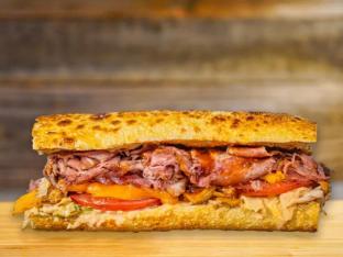 Smoked Brisket Sandwich Smoked Brisket Sandwich