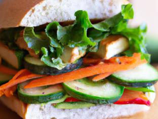 Vegan Veggie Sandwich Vegan Veggie Sandwich