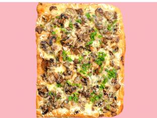 Vegan Mushroom Pizza Vegan Mushroom Pizza