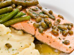 Salmon Piccata Salmon Piccata