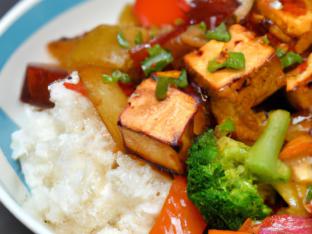 Vegetable Stir-Fry with Tofu Vegetable Stir-Fry with Tofu