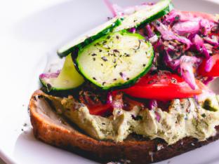 Gluten Free Vegan Schmearwich