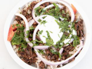 Gyro Bowl with White Sauce Gyro Bowl with White Sauce
