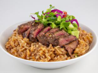 Steak Bowl with Avocado Jalapeno Sauce Steak Bowl with Avocado Jalapeno Sauce