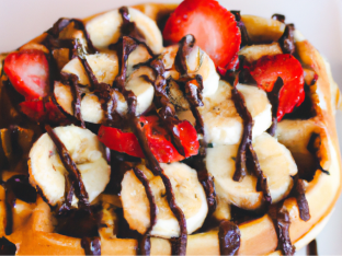 Nutella Goodness Waffle Nutella Goodness Waffle