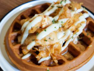 Spicy Chicken Waffle Spicy Chicken Waffle