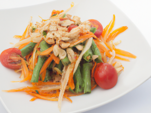 Papaya Salad [Extra Dressing]