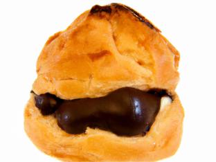 Valentine Chocolate Cream Puff Valentine Chocolate Cream Puff