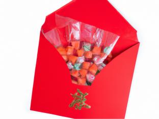 Red Envelope w/ Traditional Chinese Candies Red Envelope w/ Traditional Chinese Candies
