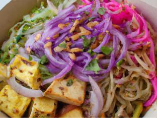 Vegan Rainbow Noodle Salad Vegan Rainbow Noodle Salad