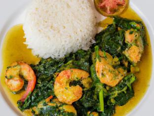 [18oz] Halal Friendly Shrimp Saag Boxed Meal
