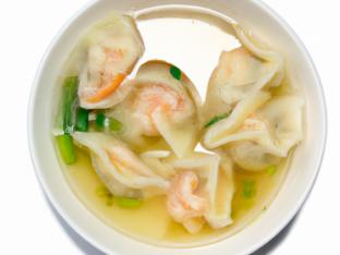 Pork and Shrimp Wonton Soup