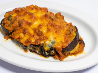 Gluten Free Eggplant Parm with Sautéed Mushrooms