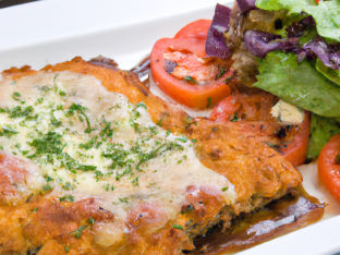 Gluten Free Veal Parm with House Salad
