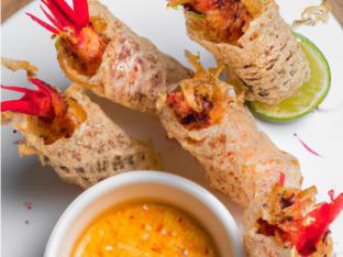 Crispy Wrapped Shrimp Crispy Wrapped Shrimp