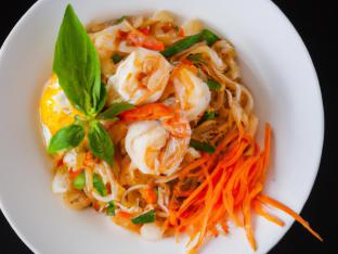Shrimp Drunken Noodles Shrimp Drunken Noodles