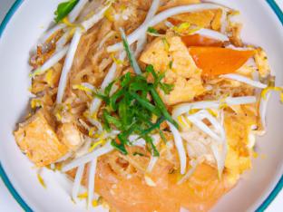 Salmon Pad Thai Salmon Pad Thai